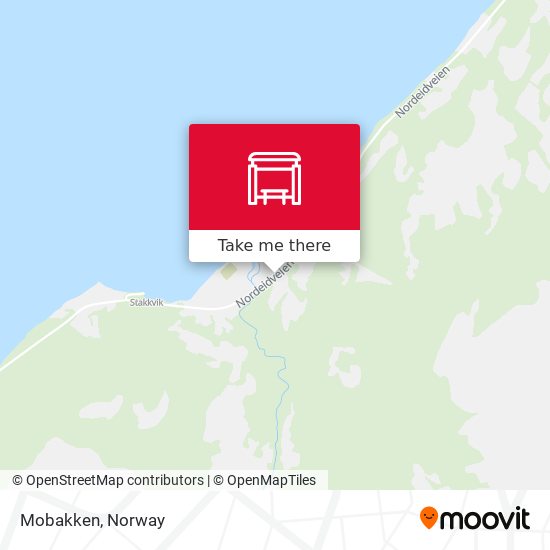 Mobakken map