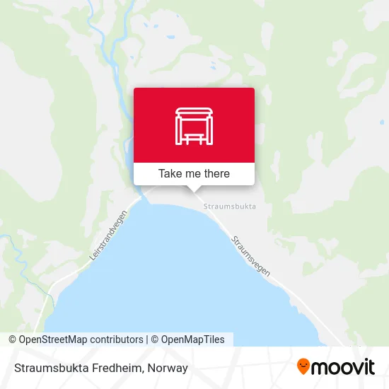 Straumsbukta Fredheim map
