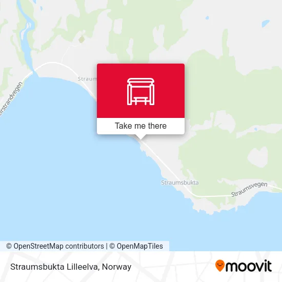 Straumsbukta Lilleelva map