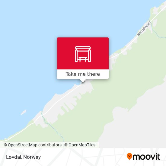 Løvdal map