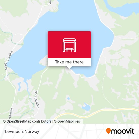 Løvmoen map