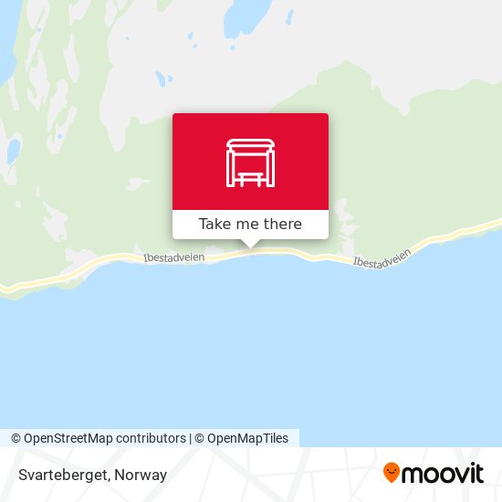 Svarteberget map