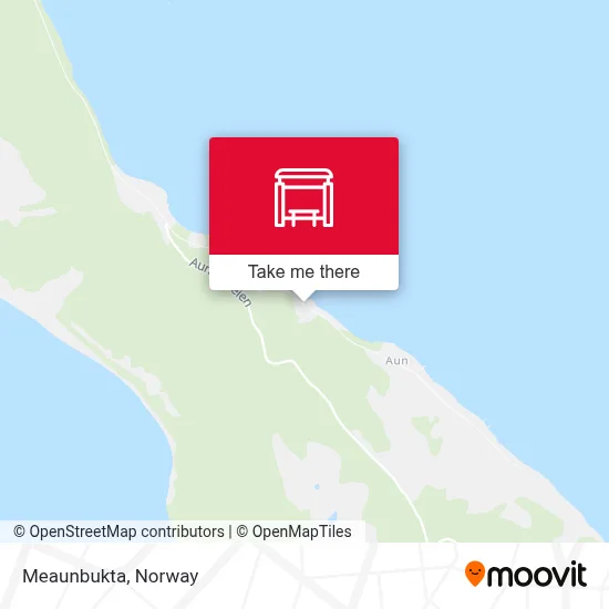 Meaunbukta map