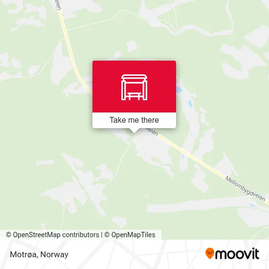Motrøa map