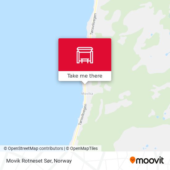 Movik Rotneset Sør map