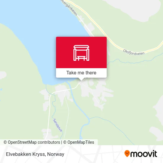 Elvebakken Kryss map