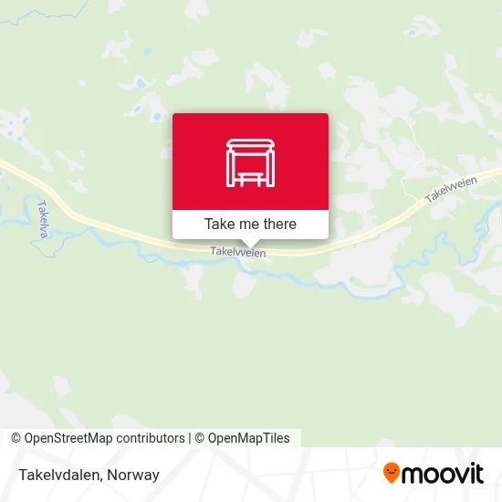 Takelvdalen map