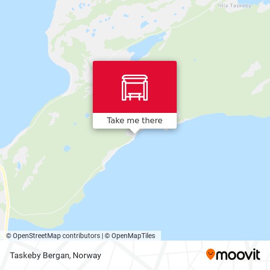 Taskeby Bergan map