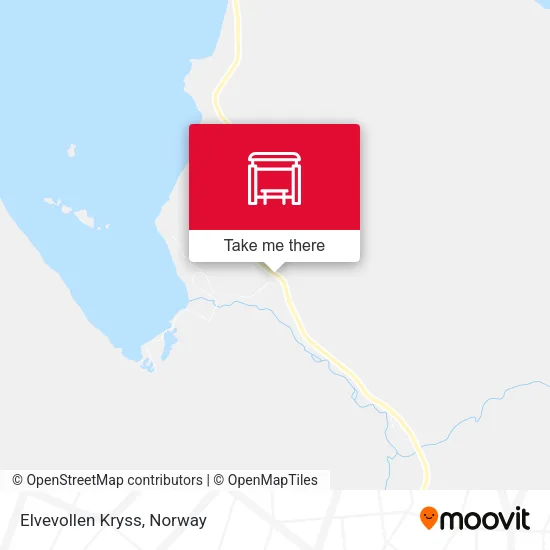 Elvevollen Kryss map