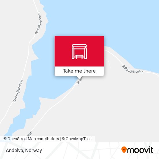 Andelva map