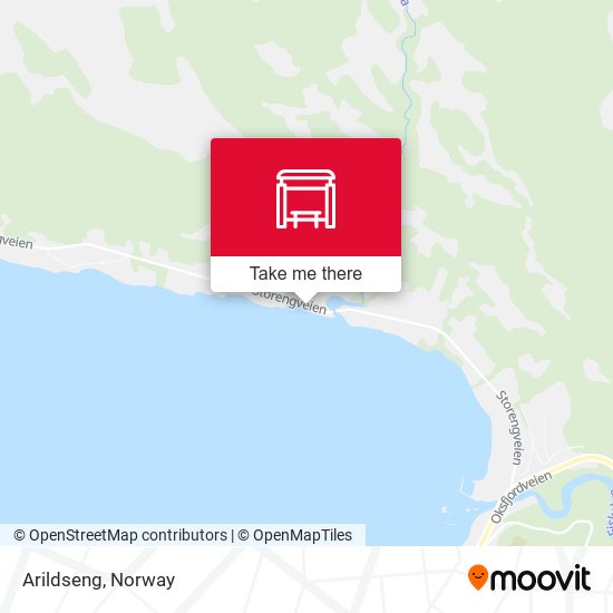 Arildseng map