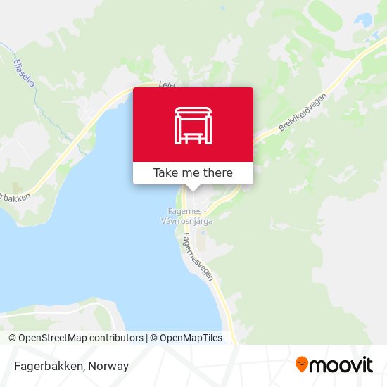 Fagerbakken map