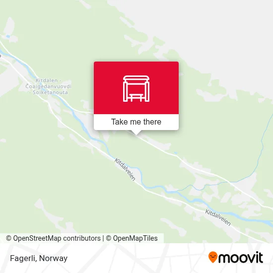 Fagerli map