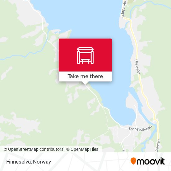 Finneselva map