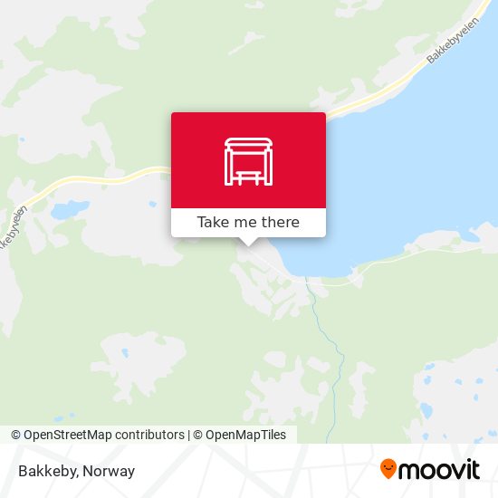 Bakkeby map