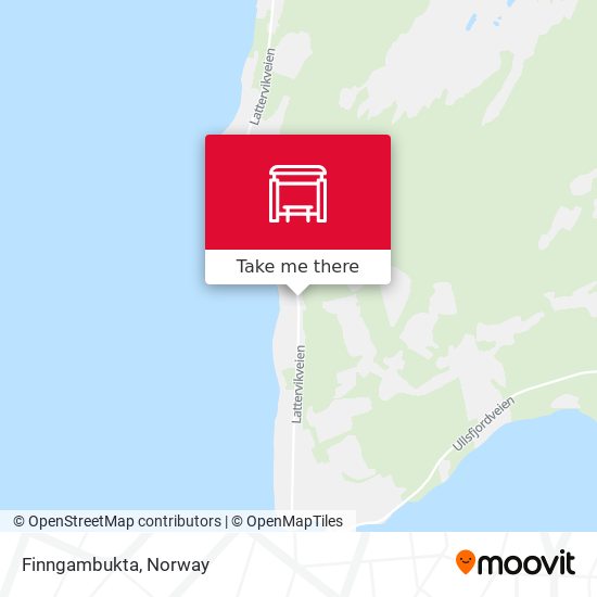 Finngambukta map