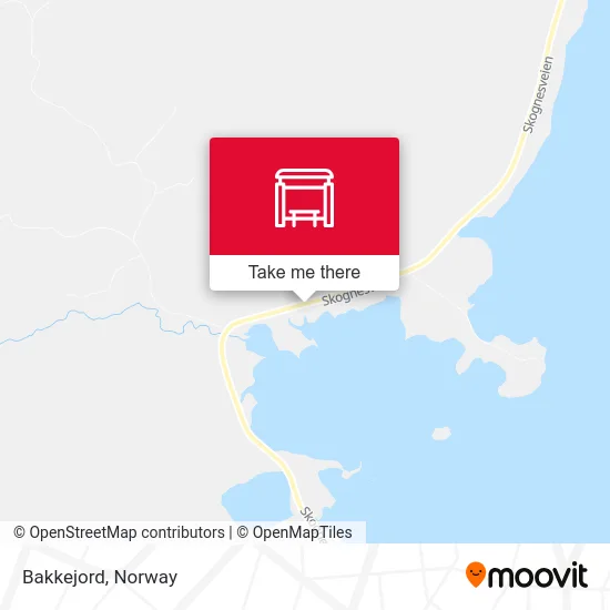 Bakkejord map