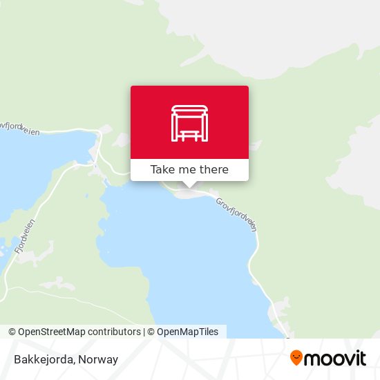 Bakkejorda map