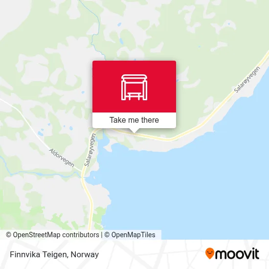 Finnvika Teigen map