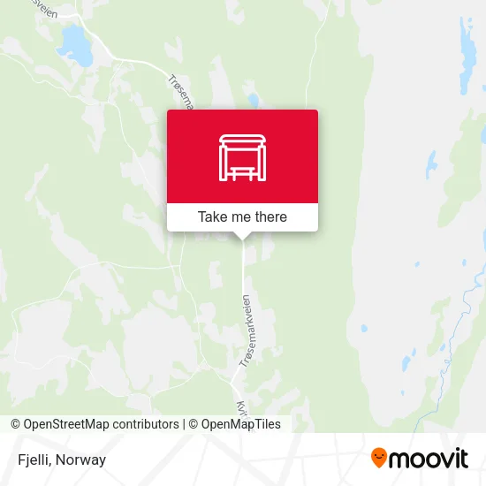 Fjelli map