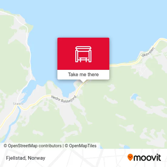 Fjellstad map