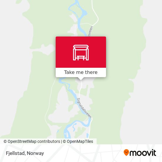 Fjellstad map