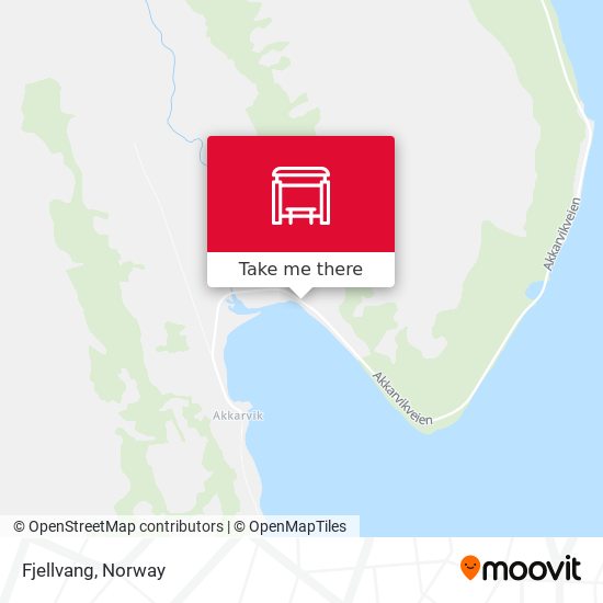 Fjellvang map