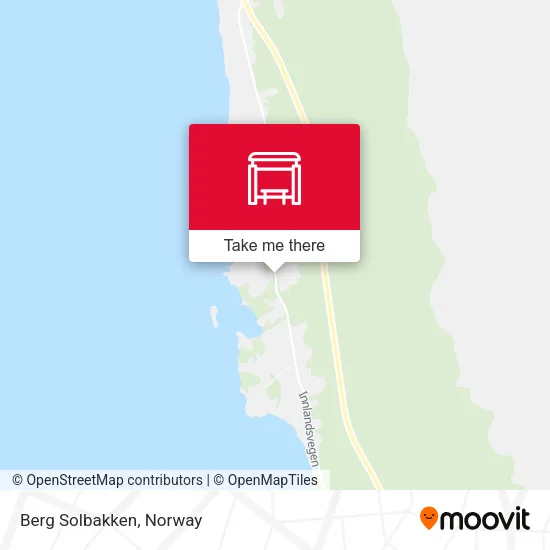 Berg Solbakken map