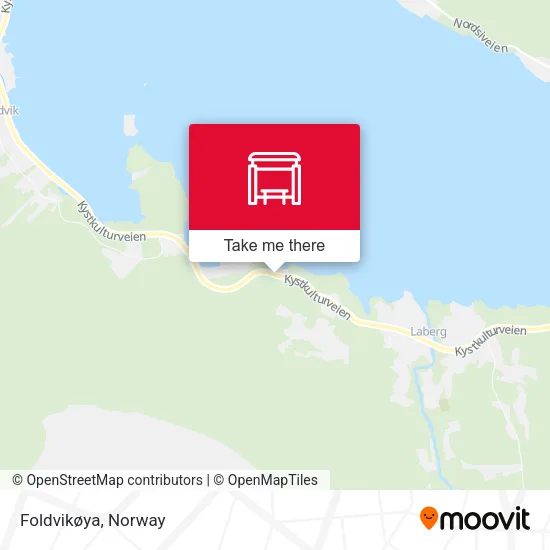 Foldvikøya map