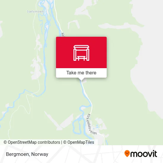 Bergmoen map
