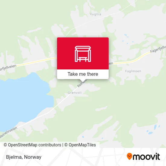 Bjelma map