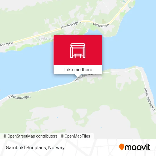 Gambukt Snuplass map