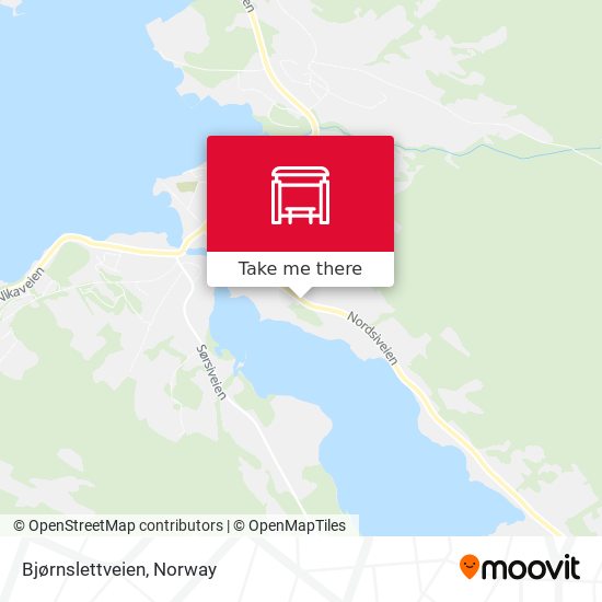 Bjørnslettveien map