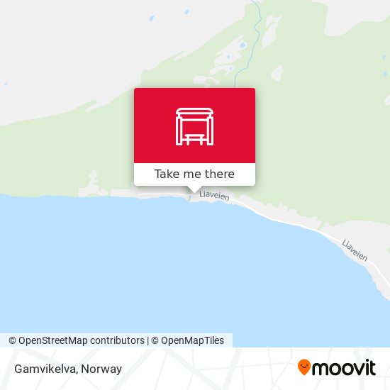 Gamvikelva map