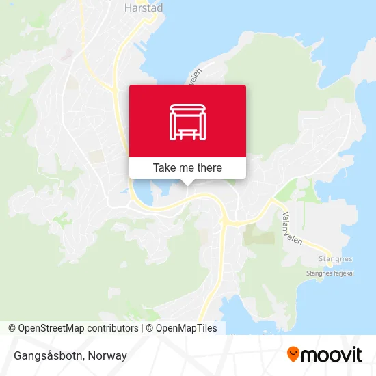 Gangsåsbotn map