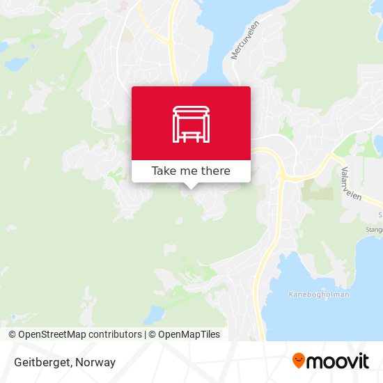 Geitberget map