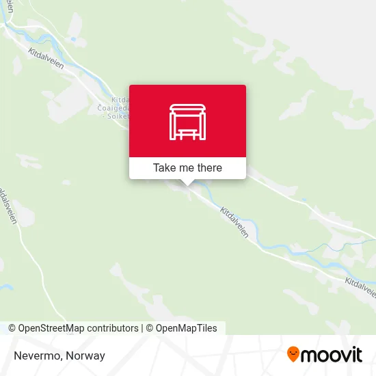 Nevermo map