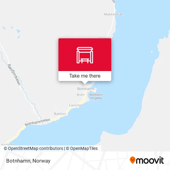 Botnhamn map