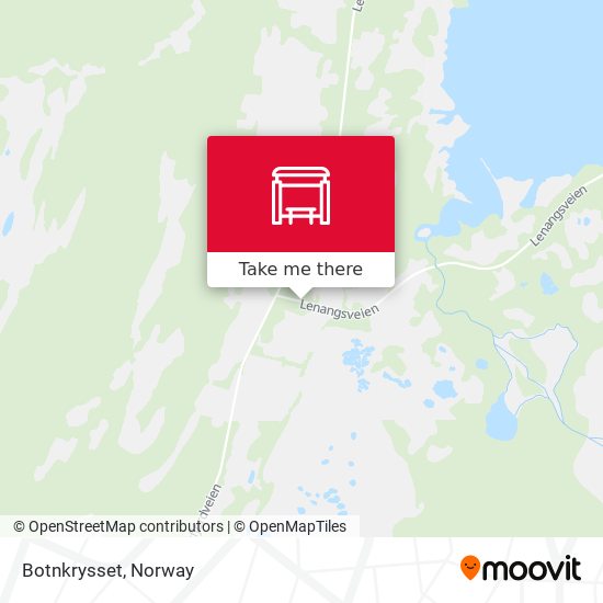 Botnkrysset map