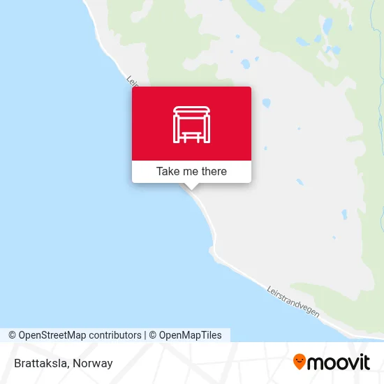 Brattaksla map