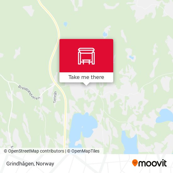 Grindhågen map