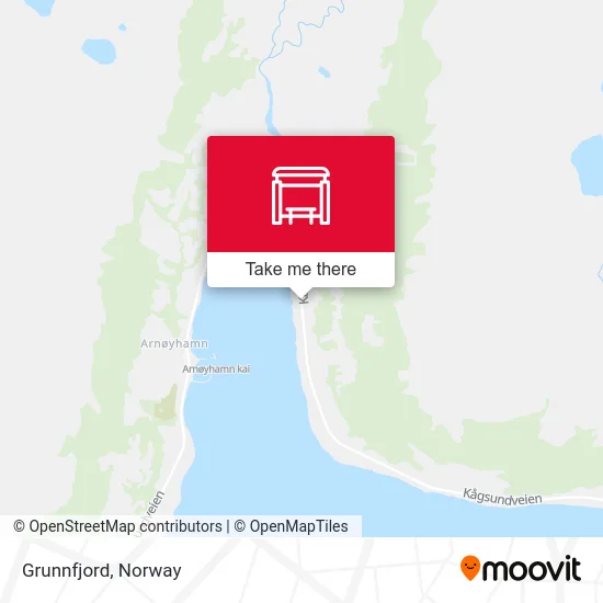 Grunnfjord map