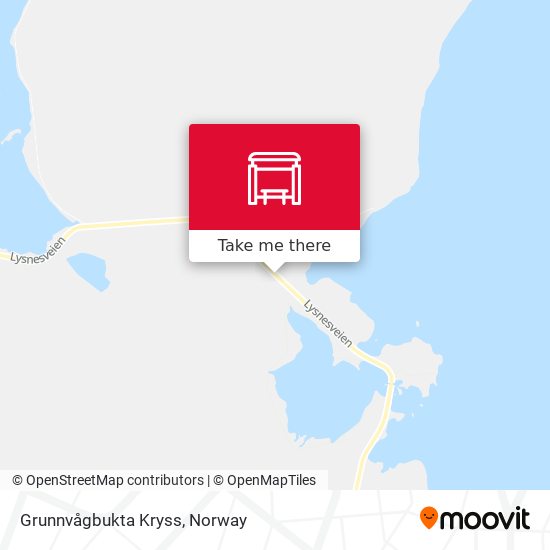 Grunnvågbukta Kryss map