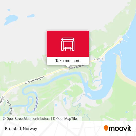 Brorstad map