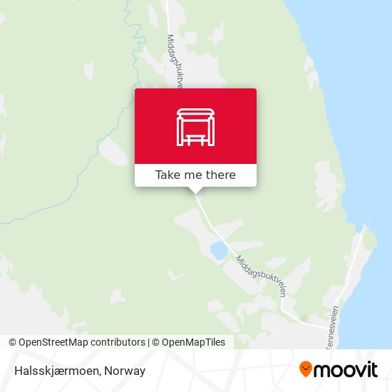 Halsskjærmoen map