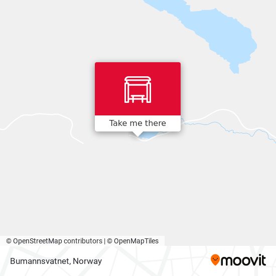 Bumannsvatnet map