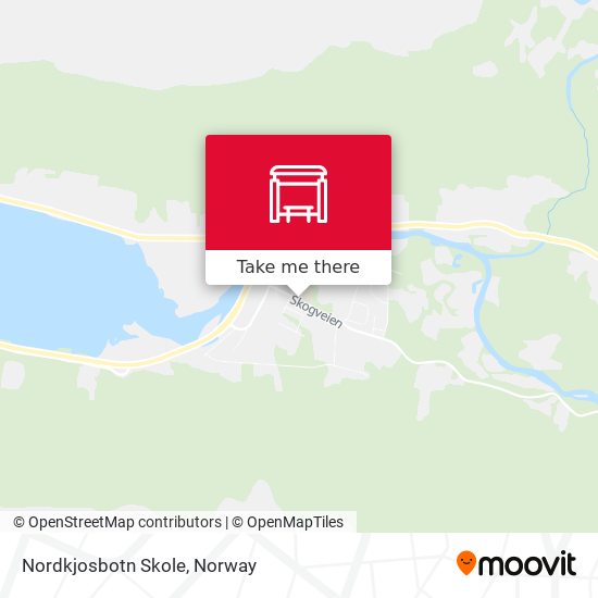 Nordkjosbotn Skole map