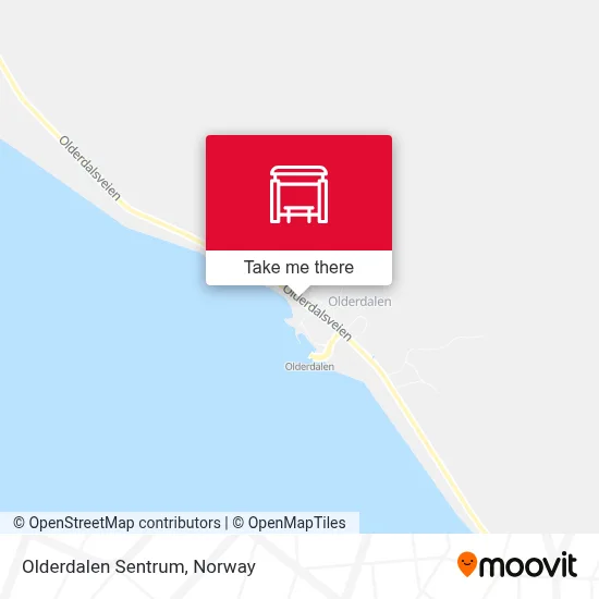 Olderdalen Sentrum map