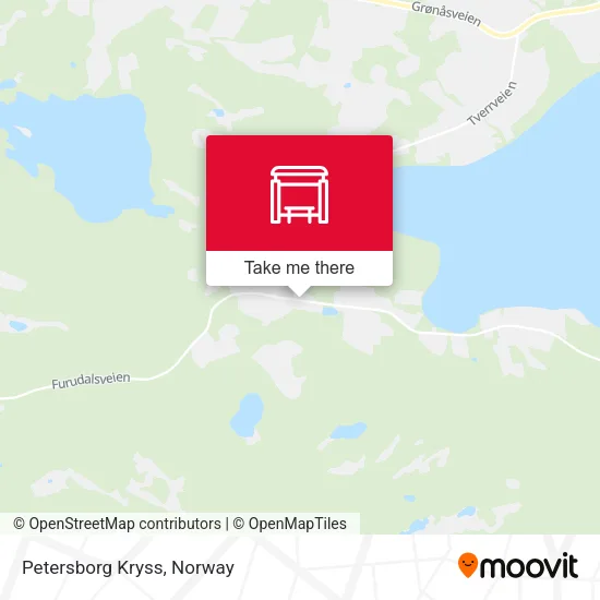 Petersborg Kryss map