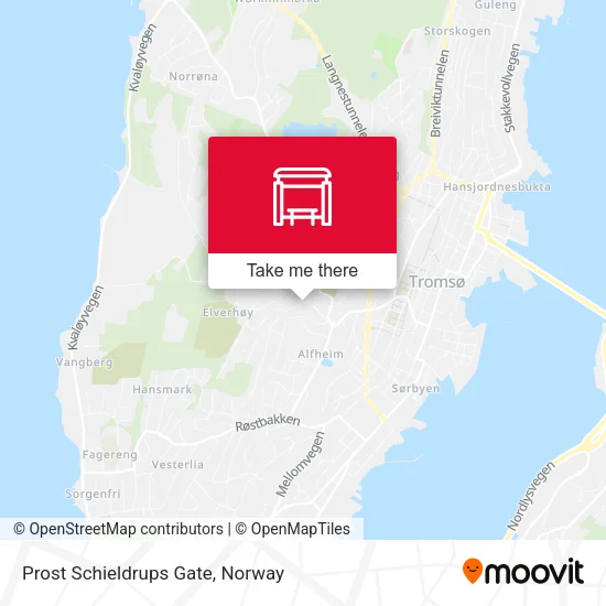 Prost Schieldrups Gate map